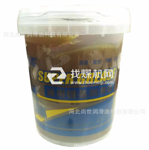 廠(chǎng)家直銷(xiāo)尚世透明桶黃油鋰基脂 2# 3# 通用潤(rùn)滑 工程機(jī)械 大車(chē)用