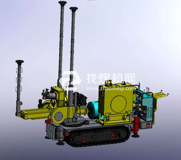 煤礦用ZDY3500LPS履帶式全液壓坑道鉆機技術(shù)性能先進移動搬遷方便